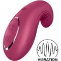 Satisfyer Dipping Delight - genopladelig klitorisvibrator (rød)