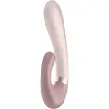 Satisfyer Heat Wave - smart varme vibrator med arm (beige)