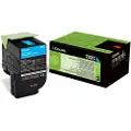Lexmark 702C Tonerkassette Cyan 70C20C0 Modsvarer: N/A