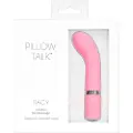 Pillow Talk Racy - genopladelig, slank G-punkt vibrator (pink)