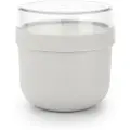 Brabantia Frokostskål MAKE & TAKE 500 ml, lys grå, Brabantia