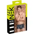 NEK - bokser med slangeskinds-mønster (sort) - L