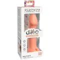 Dillio Big Hero - sugende silikone dildo (17cm) - orange