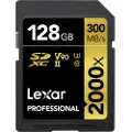 Lexar Professional 2000x Sdxc Uhs-i C10 V90 U3 128gb Hukommelseskort