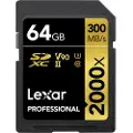 Lexar Professional Gold 2000x SD - 300MB/s - 128GB
