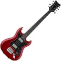 Hagstrom H8-II 8-String Bass Wild Cherry Transparent