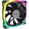 Montech RX120 PWM BK - Reverse - Kabinet køler - 120mm - Sort med RGB LED lys - 27 dBA