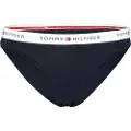 Tommy Hilfiger Tommy Hilfigertil kvinder. UW0UW03836 Icons-trusser med navy bogstaver (XL), Afslappet, Bomuld, Blå