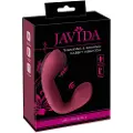 Javida Thumping - pulserende G-punkt og klitoris vibrator (rød)