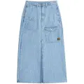 G-Star G-Startil kvinder. D24886-D953-H167 Lang Cargo-nederdel med bælte, blå (25), Casual, Bomuld, Denim