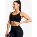 MM Sports Seamless Sports Bra, Black - S