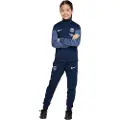 Nike Maskinstrikket Paris Saint-Germain Strike Nike Dri-FIT-fodboldtracksuit til større børn - blå