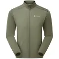 Montane Fury Lite Jacket, fleecetrøje, herre, grøn