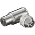 Pro Antenna plug 90° Metal - Female