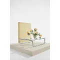 Pastill - Lulu sofabord krom/glas 100x100 cm - Sølvfarvet - Sofaborde - - Homeroom