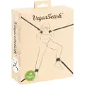 Fetish Vegan - fastgørelsessæt til seng (sort)