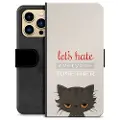 Mtp Products iPhone 13 Pro Max Premium Flip Cover med Pung - Vred Kat