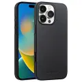 Qialino iPhone 16 Pro Qialino Premium MagSafe Cover - Sort