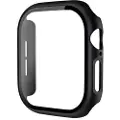 Mtp Products Apple Watch Series 11/10 Plastikcover med Skærmbeskyttelse Hærdet Glas - 46mm - Sort