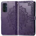 Mtp Products Samsung Galaxy S24 FE Mandala Series Etui med Pung - Lilla
