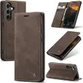 CASEME Samsung Galaxy S24 FE Caseme 013 Series Pung - Kaffe
