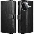 Mtp Products Xiaomi Redmi K80/K80 Pro/Poco F7 Ultra Pung med Magnetisk Lukning - sort