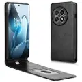 Mtp Products OnePlus 13 Vertikal Flip Taske med Kortholder - Sort