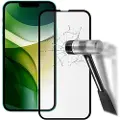 Mocolo iPhone 13 Pro Max/14 Plus Mocolo 3D Skærmbeskyttelse Hærdet Glas - Sort Kant