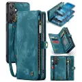 CASEME Samsung Galaxy A25 Caseme 008 2-i-1 Multifunktionel Pung - Blå