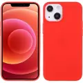 Mtp Products Anti-Fingeraftryk Mat iPhone 13 Mini TPU Cover - Rød