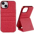 Mtp Products X-Level Journey iPhone 14 Vertikal Flip Taske - Rød