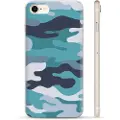 Mtp Products iPhone 7/8/SE (2020)/SE (2022) TPU Cover - Blå Camouflage