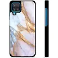 Mtp Products Samsung Galaxy A12 Beskyttende Cover - Elegant Marmor