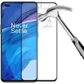 Mtp Products OnePlus Nord/Nord 2 5G Full Cover Skærmbeskyttelse Hærdet Glas - 9H - Case Friendly - Sort Kant