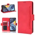 Mtp Products Motorola Moto G22 Pung Cover med Kortholder - Rød