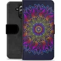 Mtp Products Huawei Mate 20 Lite Premium Flip Cover med Pung - Farverig Mandala