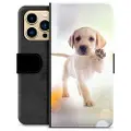 Mtp Products iPhone 13 Pro Max Premium Flip Cover med Pung - Hund