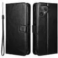Mtp Products Fairphone 5 Pung Cover med Magnetisk Lukning - Sort