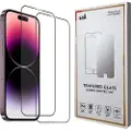 Saii iPhone 15 Plus Saii 3D Premium Hærdet Glas - 9H - 2 Stk.