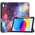 Mtp Products Tri-Fold Series iPad (2022) Smart Folio Cover - Galakse