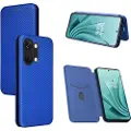 Mtp Products OnePlus Ace 2V/Nord 3 Flip Cover - Karbonfiber - Blå