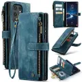 CASEME Samsung Galaxy S25 Ultra Caseme C30 Multifunktionel Pung - Blå