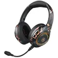 Mtp Products EL-A2 Trådløst Gaming Headset med Mikrofon - Sort