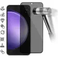 Mtp Products Samsung Galaxy S24 FE Privacy Full Cover Skærmbeskyttelse Hærdet Glas - Sort Kant