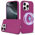 Mtp Products iPhone 16 Pro Max Liquid Silikone Cover - MagSafe Kompatibel - Lilla