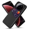 Mtp Products Xiaomi 15 Ultra KSQ Cover med Kortholder - Sort