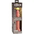 King Cock Elite 9 - sugevibrator 23cm - natur