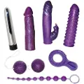 You2Toys - Glitrende vibrator-sæt (7 dele)