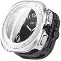 Mtp Products Samsung Galaxy Watch Ultra 2024/2025 Plastikcover med Skærmbeskyttelse Hærdet Glas - 47mm - Sølv