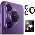 Mtp Products Huawei Pura 70 Pro/70 Pro+ Hat Prince Kamera Linse Skærmbeskyttelse Hærdet Glas - Sort